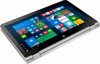 HP - 2-in-1 15.6" Touch-Screen Laptop - Intel Core i3 - 8GB Memory - 1TB Hard Drive - Natural silver and ash silver