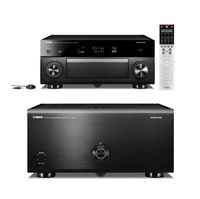Yamaha CX-A5000 AVENTAGE Series 11.2 Channel AV Pre-Amplifier and MX-A5000 11 Channel Power Amplifier Bundle