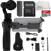 DJI Osmo Handheld 4K Camera and 3-Axis Gimbal Starters Bundle