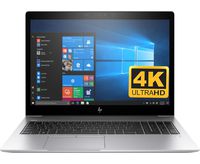 HP EliteBook 850 G5 (Intel 8th Gen i7-8550U Processor, 16GB RAM, 128GB SSD, 15.6" 4K UHD 3840x2160, Backlit Keyboard, Win 10 Pro)