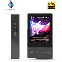 HIDIZS AP60 Ⅱ Hi Res Music Player, Bluetooth MP3 Player Portable Lossless Hi-Fi Digital Audio Player Support Aptx/FLAC/DSD/AAC with SD Card Slot (Black)