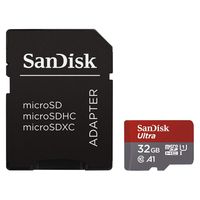 SanDisk 32GB Ultra microSDHC UHS-I CL10 Memory Card SDSQUAR-032G-GN6IA