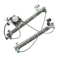 Rear Passenger Side Window Regulator with Motor Assembly for Chevrolet Suburban 1500 2500 Silverado GMC Sierra Cadillac