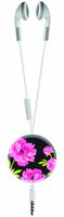 Midnight Blossom Earbuds and Mic by Triple C