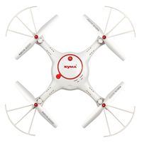 New X5UC 2.4Ghz 4CH 6-Axis Gyro RC Drones Headless FPV Quadcopter with 2.0MP HD Camera WiFi Support iOS Android for Kids/Beginners(White)