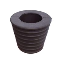 Myard MP UW35-DBR Umbrella Cone Wedge Spacer fits Patio Table Hole Opening or Base 2 to 2.5 Inch, Umbrella Pole Diameter 1 3/8" (35mm, Dark Brown)