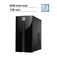 HP Pavilion 460 Newest Premium Desktop - Intel Quad Core i7-7700T Up to 3.8 GHz, Intel HD 630, 8GB RAM, 1TB HDD, DVD-RW, WiFi, Bluetooth, HDMI, Keyboard, Mouse, Win10 Home