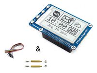 2.7inch E-Ink Display HAT,264x176 Pixel Black,White Two-Color 3.3V/5V E-Paper Screen Module for Raspberry Pi 4B/3B+/3B/2B/Zero/Zero W/Zero WH and Jetson Nano SPI Interface Support Full Refresh
