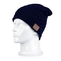 BearsFire Wireless Music Beanie Hat with Bluetooth Headphones Earphone Speaker Mic Unisex Winter Warm Thick Skull Running Knit Cap for Men Women Outdoor Sports