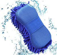 Car Styling Sponge Microfiber Washer Towel Duster For Cleaning & Detailing, Washing Brushes
