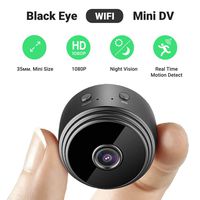 Mini WiFi Camera Eye Camera 150°Wide Angle Hidden Wireless Camera Night Vision Camera Motion Detection Camera Remote View Live Camera Nanny Camera [Full HD 1080P WIFI Camera] Indoor Home Security Came