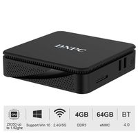 Mini Pc, DNPC T5 Intel Z8350 4 Processor 4GB/64GB Support Dual-Band 2.4G+5.8G W-iFi/BT-4.0/VGA+HD-MI 4k@30H Dual Output Display