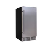 EdgeStar IB250SS 15 Inch Wide 20 Lb. Built-In Ice Maker with 25 Lbs. Daily Ice Production - No Drain Required