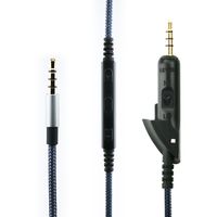 NewFantasia Replacement Cable Compatible with Bose QuietComfort 15, QC15 Headphones, Remote Volume Control & Mic Compatible with iPhone iPod ipad Apple Devices