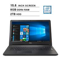 2019 Premium Flagship Dell Inspiron 15 3000 15.6 Inch HD Laptop (Intel Core i5-7200U up to 3.1GHz, 16GB DDR4 RAM, 2TB HDD, WiFi, Bluetooth, Windows 10)
