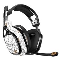MightySkins Skin Compatible with Astro A40 Gaming Headset - Conceal Snow | Protective, Durable, and Unique Vinyl Decal wrap Cover | Easy to Apply, Remove, and Change Styles | Made in The USA