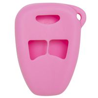 Keyless2Go New Silicone Cover Protective Case for Remote Keys FCC M3N5WY72XX OHT692427AA OHT692715A - Pink