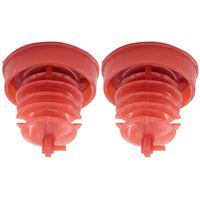 NewYall Pack of 2 Hydraulic Power Steering Pump Reservoir Cap Plug