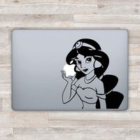 Disney MacBook Sticker Disney MacBook Decal Jasmine MacBook Pro Decal Aladdin