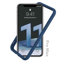 RhinoShield Bumper Case for iPhone 11 Pro Max CrashGuard NX - Shock Absorbent Slim Design Protective Cover 3.5M/11ft Drop Protection - Royal Blue