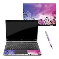 MightySkins Skin Compatible with HP Pavilion x360 14" (2018) - Rise and Shine | Protective, Durable, and Unique Vinyl Decal wrap Cover | Easy to Apply, Remove, and Change Styles | Made in The USA