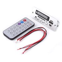DC 5V USB TF Radio Wireless MP3 Player Decoder Board Audio Module Red Digital LED Display Board Wireless with Remote Controller