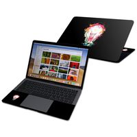 MightySkins Skin Compatible with Apple MacBook Air 13" (2019-2018) - Idea Splash | Protective, Durable, and Unique Vinyl Decal wrap Cover | Easy to Apply, Remove, and Change Styles | Made in The USA