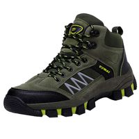 Men's Sneakers,Men's Lace-Up Sport Running Shoes Wear Resistant Keep Warm Hiking Shoes,Shoes for Men(9,Army Green)