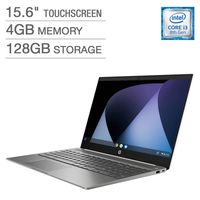 HP High Performance 15.6 inch Chromebook Intel Core i3-8130U IPS FHD 1080p 4GB 128GB eMMC , Ceramic White