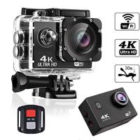 Misszhang-US Ultra HD 4K 1080P WiFi 16 Mega Sports Action Camera Waterproof DVR Camcorder Blue