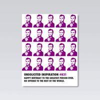 Bill Murry Birthday Card