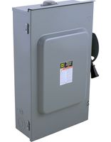 Square D by Schneider Electric D324NRB 200-Amp 240-volt 3-Pole Fusible Outdoor General Duty Safety Switch