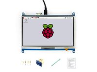Waveshare 7inch Resistive Touch Screen LCD HDMI Interface 1024×600 High Resolution Designed for Any Revision of Raspberry Pi