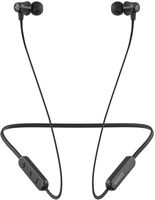 Dudios IPX5 Sweatproof Sports Headphones, Bluetooth Neckband Earbuds CVC6.0 Noise canceling w/Mic, HD Sound Lightweight Earphones with 8 Hours Playtime (Black)