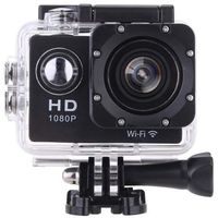 Vemont Action Camera 1080P 12MP Sports Camera Full HD 2.0 Inch Action Cam 30m/98ft Underwater Waterproof Camera with Mounting Accessories Kit (Black-WiFi)