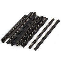 Yohii 20 Pcs Female PCB Header 40 Way 2mm Pitch Connector Black