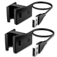 SKYLET 2 Pack USB Charging Cable Compatible with Fitbit Charge 2 Smart Watch