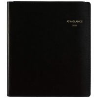 AT-A-GLANCE 2020 Monthly Planner, 7" x 8-3/4", Medium, Writing Pad, Black (70120P05)
