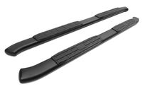 TAC 4.25" Side Steps Fit 2015-2020 Chevy Colorado / GMC Canyon Crew Cab Truck Pickup Oval Bend Black PNC Side Steps Nerf Bars Running Boards Exterior Accessories (2PCS Running Boards)