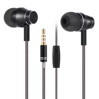 Wired Headphones, in-Ear Earbuds, Stereo Sound Noise Cancelling, Earphones w/ith Built-in Mic iOS,Android Smartphones,Tablets,and Other Devices with 3.5mm Audio Port