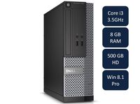 Dell Optiplex 3020 Small Form Factor Desktop Intel Core 4th Generation i3-4150 (Dual Core, 3.5GHz), 8GB RAM 500GB Hard Drive Windows 8.1 Pro