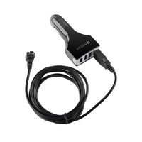 Car Charger for Garmin GPS Nuvi, Charging 4 Devices Simultaneously. compatible Garmin Nuvi Vehicle Power Navigation TA20 2539LMT 2597LMT Dashcam