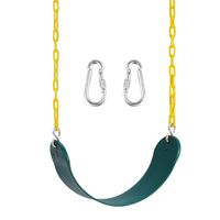 Heavy Duty Swing Seat Pack of 1- Includes 2 Carabiners