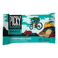 Picky Bars Lauren's Mega Nuts Real Food Energy Bars - All Natural, Gluten-Free (10 Pack)