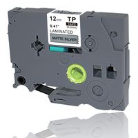 WJHHC 1 Pack Great Quality Compatible for Brother P-Touch Laminated TZ Tz TZe-M931 0.47'' Label Tape Cartridge (TZE-M931 Black on Matte Silver)12mmx8m