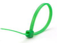 4 Inch Green Miniature Nylon Zip Tie - MS3367-4-5-100 Pack