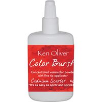 Ken Oliver Color Burst Powder 6gm-cadmium Scarlet