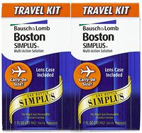 Bausch & Lomb Boston Simplus Travel Kit-1 oz, 2 Pack