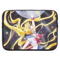 CHLING Sailor Moon Waterproof Neoprene Sleeve Bag Cover Compatible 13-15 Inch Laptop