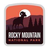 Vagabond Heart Rocky Mountain National Park Weatherproof Vinyl Sticker